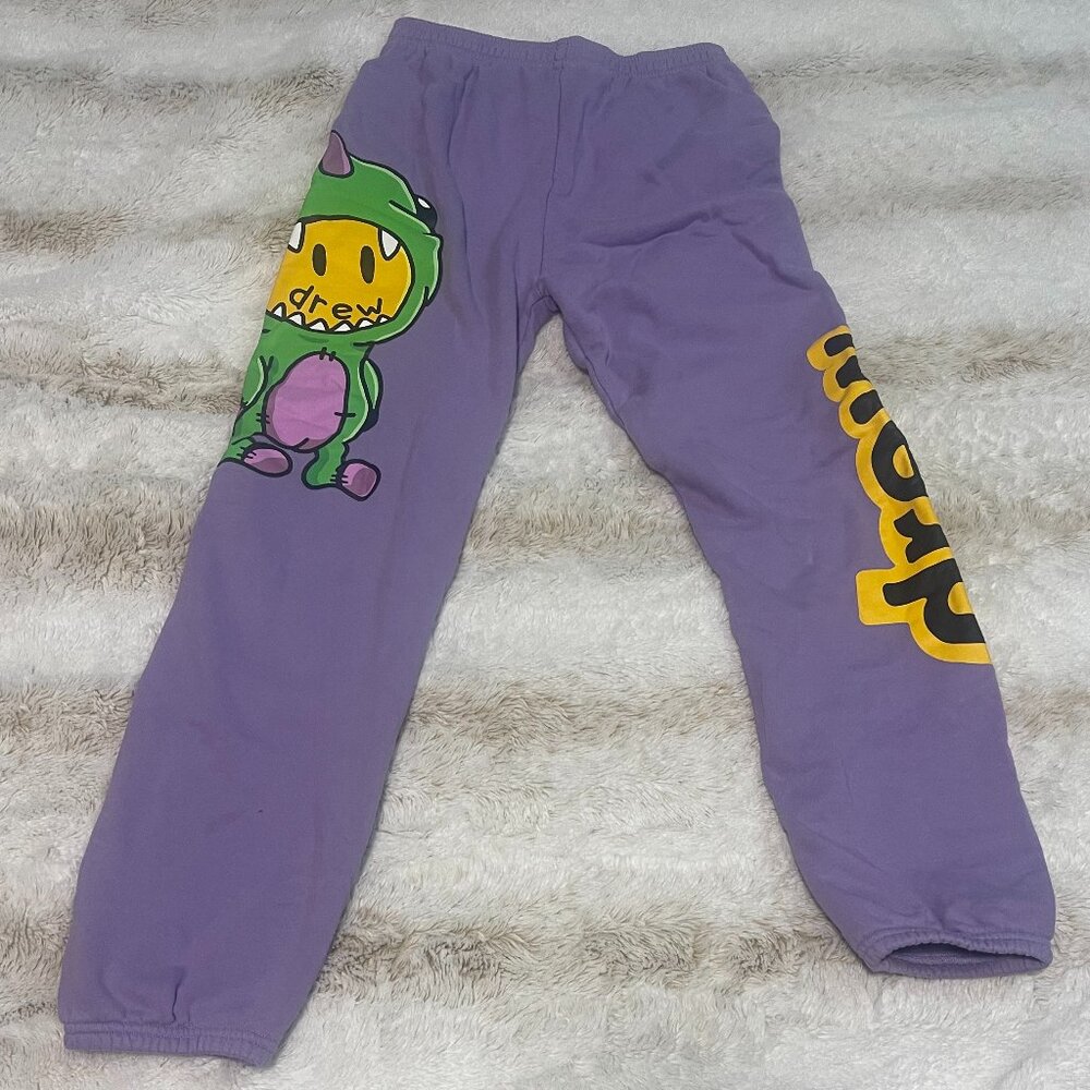 drew house dinodrew house sweatpants in Lavender XS